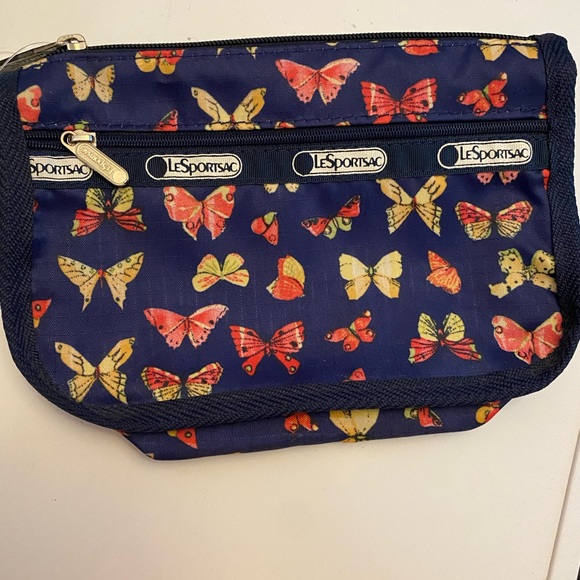Lesportsac Bags Butterflies Lesportsac Cosmetic Bag Poshmark
